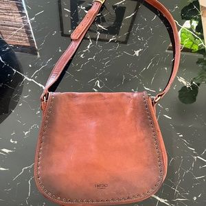 Italian (unlined)Leather Hobo Crossbody bag